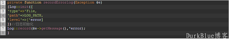 tp5+小程序开发笔记系列(四)--异常处理 第5张 tp5+小程序开发笔记系列(四)--异常处理 第5张